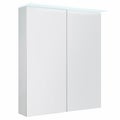 Peilikaappi Domestic City 60 cm LED matta valkoinen