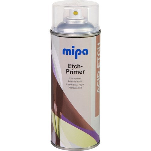 MIPA ETCH PRIMER HAPPOPOHJA SPRAY 400ML KELTAVIHRE6