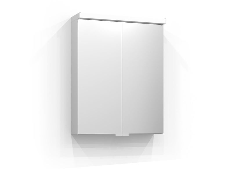 Intro Peilikaapit 55 Valkoinen Matta LED