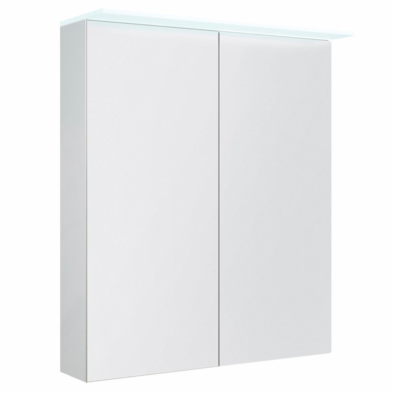 Peilikaappi Domestic City 60 cm LED matta valkoinen