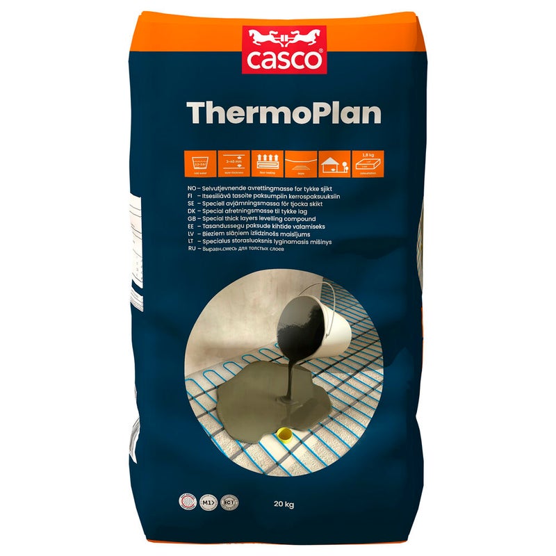 LATTIAL&Auml;MMITYSTASOITE SCH&Ouml;NOX THERMOPLAN ITSESILI&Auml;V&Auml; ERIKOISTASOITE PAKSUILLE KERROKSILLE 20 kg