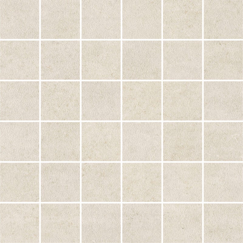 Lattia- ja sein&auml;laatta Kermos Semento 5x5cm Cream matta R10/B 1.33m&sup2;