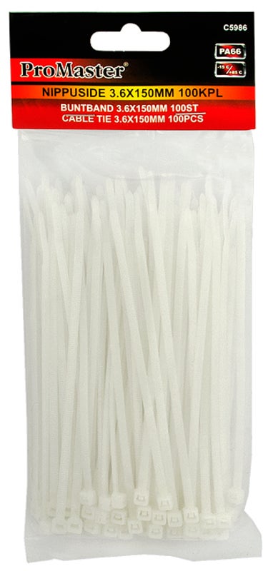 NIPPUSITEET ProMaster valkoinen